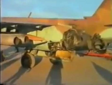 Όταν ρωσικό Su-25 επέστρεφε στη βάση του έχοντας δεχτεί πύραυλο Stinger! (βίντεο)
